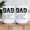 Dad The Man The Myth The Legend Fist Bump - Personalized Mug Dad The Man The Myth The Legend Fist Bump - Personalized Mug