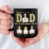 Dad, We Are Awesome, Thank You - Family Personalized Custom Black Mug - Father's Day, Gift For Dad, Grandpa Dad, We Are Awesome, Thank You - Family Personalized Custom Black Mug - Father's Day, Gift For Dad, Grandpa