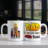Dad, We Love You Over 9000, Personalized Mug, Gift For Dad, 04hupo010623hh Dad, We Love You Over 9000, Personalized Mug, Gift For Dad, 04hupo010623hh