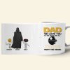 Dad We Love You To The Moon And Ba.. 01hudt020623 Personalized Coffee Mug Dad We Love You To The Moon And Ba.. 01hudt020623 Personalized Coffee Mug