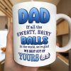 Dad We're Glad We Shot Out Of Yours - Personalized Mug Dad We're Glad We Shot Out Of Yours - Personalized Mug