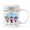 Dad You Are Sofa King Cool Doll Kids Funny Gift For Dad Personalized Mug