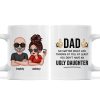 Dad You Don't Have Ugly Children, Funny Father's Day Gift From Daughter And Son, Personalized Mug Dad You Don't Have Ugly Children, Funny Father's Day Gift From Daughter And Son, Personalized Mug