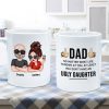 Dad You Don't Have Ugly Children, Funny Father's Day Gift From Daughter And Son, Personalized Mug Dad You Don't Have Ugly Children, Funny Father's Day Gift From Daughter And Son, Personalized Mug