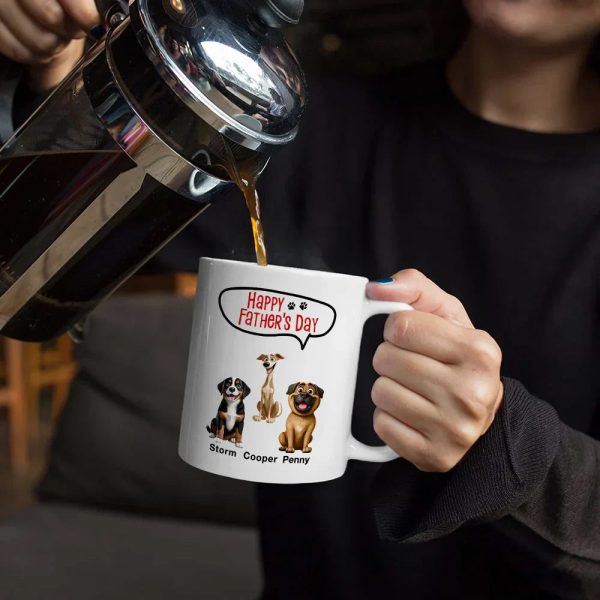 Dad You Work Hard And Raise Me Well - Personalized Mug Dad You Work Hard And Raise Me Well - Personalized Mug