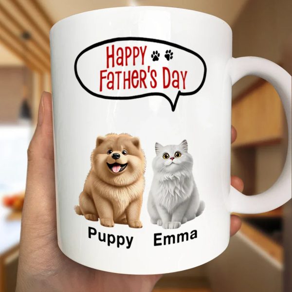 Dad You Work Hard And Raise Me Well - Personalized Mug Dad You Work Hard And Raise Me Well - Personalized Mug