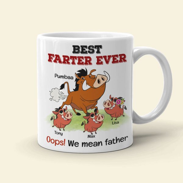 Dad Your Farts Stink Personalized Coffee Mug 05DNTI060623 Dad Your Farts Stink Personalized Coffee Mug 05DNTI060623
