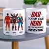 Dad You're Our Hero Personalized Mug 04DNHN240523TM Dad You're Our Hero Personalized Mug 04DNHN240523TM