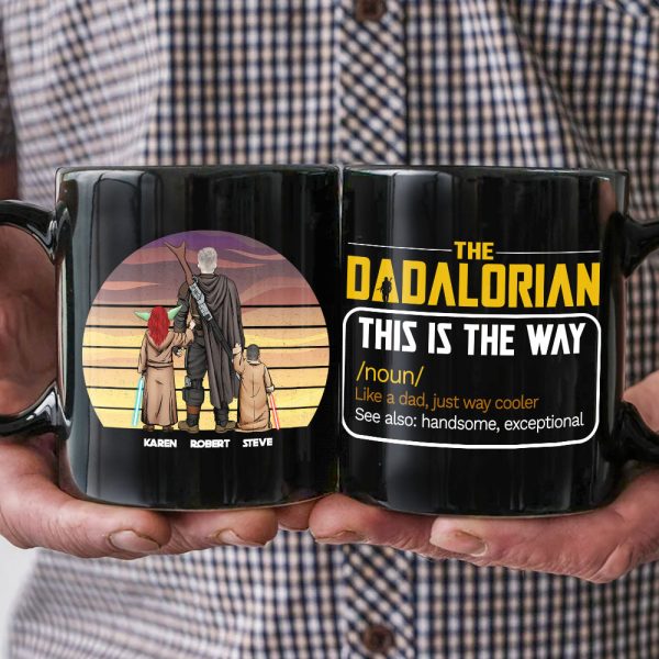 Dadalorian Personalized Coffee Mug 03DNPO090523HH Dadalorian Personalized Coffee Mug 03DNPO090523HH