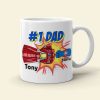 Daddy, Best Dad Ever, Personalized Mug, Gifts For Dad, 03DNPO220523HA