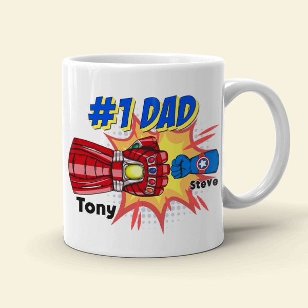 Daddy, Best Dad Ever, Personalized Mug, Gifts For Dad, 03DNPO220523HA