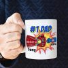 Daddy, Best Dad Ever, Personalized Mug, Gifts For Dad, 03DNPO220523HA