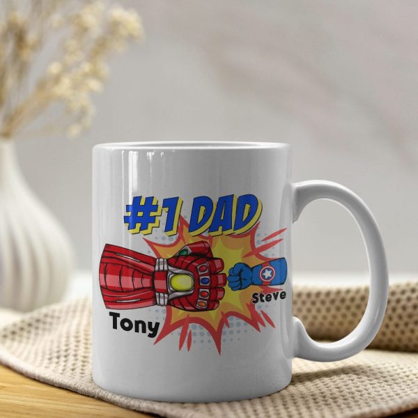 Daddy, Best Dad Ever, Personalized Mug, Gifts For Dad, 03DNPO220523HA