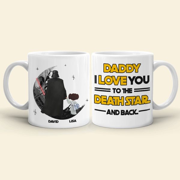 Daddy I Love You To The Death And Back Personalized Mug Daddy I Love You To The Death And Back Personalized Mug