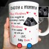 Daddy & Mommy Enjoy Your Last Christmas In Peace & Quiet - Personalized Custom Coffee Mug - XMAS095_MG Daddy & Mommy Enjoy Your Last Christmas In Peace & Quiet - Personalized Custom Coffee Mug - XMAS095_MG