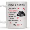 Daddy & Mommy Enjoy Your Last Christmas In Peace & Quiet - Personalized Custom Coffee Mug - XMAS095_MG Daddy & Mommy Enjoy Your Last Christmas In Peace & Quiet - Personalized Custom Coffee Mug - XMAS095_MG