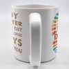 Daddy No Matter How Big We Get, Colorful Footprints - Personalized Custom Coffee Mug - DAD231_MG Daddy No Matter How Big We Get, Colorful Footprints - Personalized Custom Coffee Mug - DAD231_MG