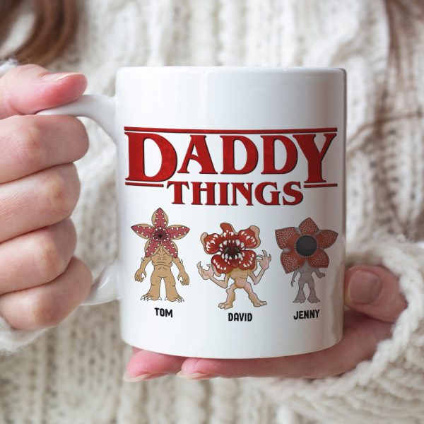 Daddy Things Personalized Mug 04qhtn290523 Daddy Things Personalized Mug 04qhtn290523