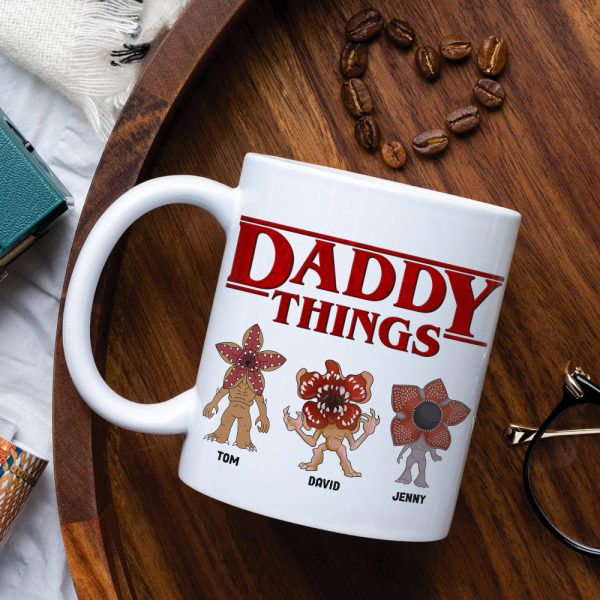 Daddy Things Personalized Mug 04qhtn290523 Daddy Things Personalized Mug 04qhtn290523