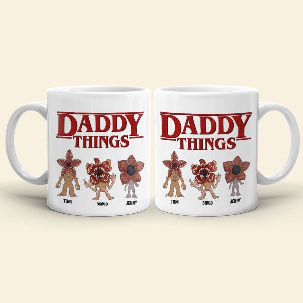 Daddy Things Personalized Mug 04qhtn290523 Daddy Things Personalized Mug 04qhtn290523