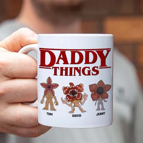 Daddy Things Personalized Mug 04qhtn290523 Daddy Things Personalized Mug 04qhtn290523