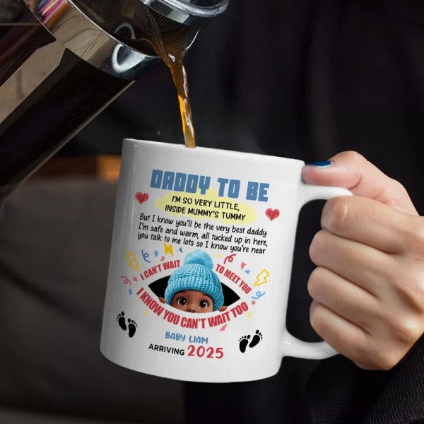 Daddy To Be - Personalized Mug Daddy To Be - Personalized Mug