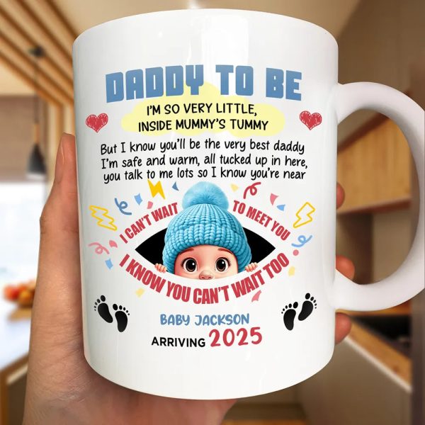 Daddy To Be - Personalized Mug Daddy To Be - Personalized Mug