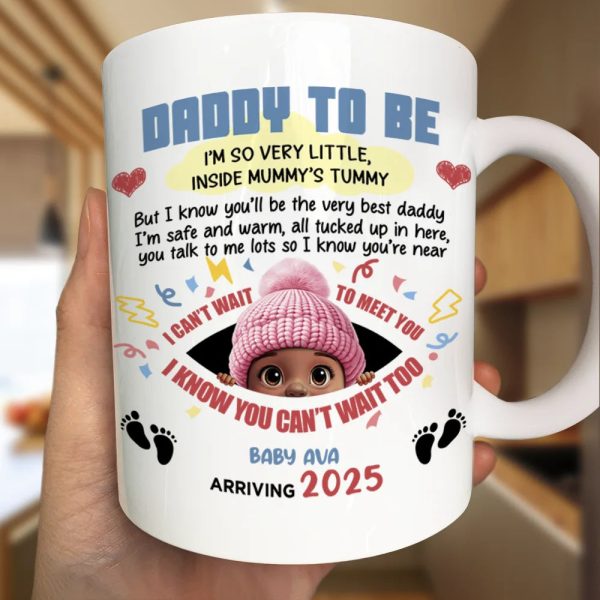 Daddy To Be - Personalized Mug Daddy To Be - Personalized Mug