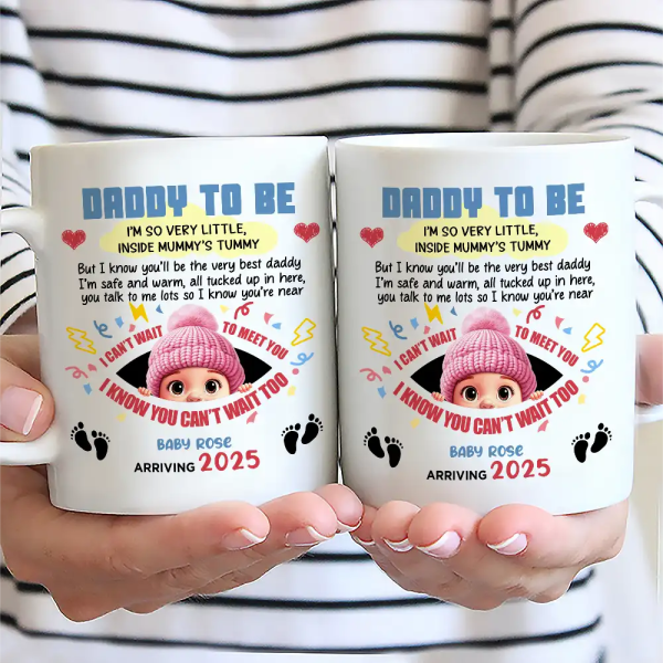 Daddy To Be - Personalized Mug Daddy To Be - Personalized Mug