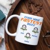 Daddy We Love You - Personalized White Mug Daddy We Love You - Personalized White Mug