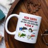 Daddy We Love You Everyday, Personalized White Mug, Funny Dad Gifts Daddy We Love You Everyday, Personalized White Mug, Funny Dad Gifts