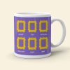 Daddy We'll Be There For You Personalized White Mug,Gift For Dad Daddy We'll Be There For You Personalized White Mug,Gift For Dad