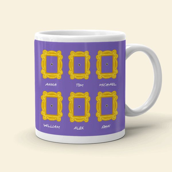 Daddy We'll Be There For You Personalized White Mug,Gift For Dad Daddy We'll Be There For You Personalized White Mug,Gift For Dad