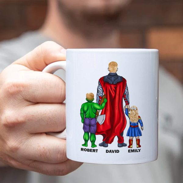 Daddy You're Our Real Life, 03ACDT270523TM Personalized Mug, Gift For Dad Daddy You're Our Real Life, 03ACDT270523TM Personalized Mug, Gift For Dad