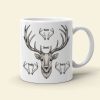 Daddy's Hunting Buddies, Personalized Coffee Mug For Hunting Dad, Father's Day Gift For Hunting Lovers Daddy's Hunting Buddies, Personalized Coffee Mug For Hunting Dad, Father's Day Gift For Hunting Lovers