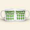 Daddy's Lil Homies Personalized Weed Mug Gift For Dad Daddy's Lil Homies Personalized Weed Mug Gift For Dad