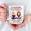 Daddy's Little Girl Forever - Family Personalized Custom Mug - Gift For Dad, Daughter Daddy's Little Girl Forever - Family Personalized Custom Mug - Gift For Dad, Daughter