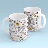 Daddy's Team Fist Bump, 3D Inflated Personalized Mug, Father's Day Gift For Dad