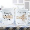 Daddy's Team Fist Bump Personalized Mug