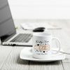 Daddy's Team Fist Bump Personalized Mug
