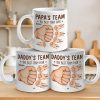 Daddy's Team, The Best Team Ever - Family Personalized Custom Mug - Father's Day, Gift For Dad, Grandpa Daddy's Team, The Best Team Ever - Family Personalized Custom Mug - Father's Day, Gift For Dad, Grandpa