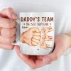 Daddy's Team, The Best Team Ever - Family Personalized Custom Mug - Father's Day, Gift For Dad, Grandpa Daddy's Team, The Best Team Ever - Family Personalized Custom Mug - Father's Day, Gift For Dad, Grandpa