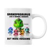 Daddysaurus Grandpasaurus 3D Dinosaurs Personalized Mug