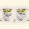Dad's Favorite Sayings - Personalized Mug Dad's Favorite Sayings - Personalized Mug