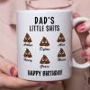 Dad's Little Shits Custom Family Mug Dad's Little Shits Custom Family Mug
