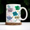 Daily Affirmations For Self-Acceptance And Strength - Personalized Custom Coffee Mug - DTG001_MG