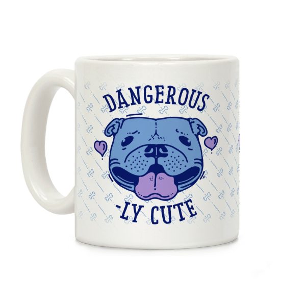 Dangerously Cute Pit Bull Coffee Mug Dangerously Cute Pit Bull Coffee Mug