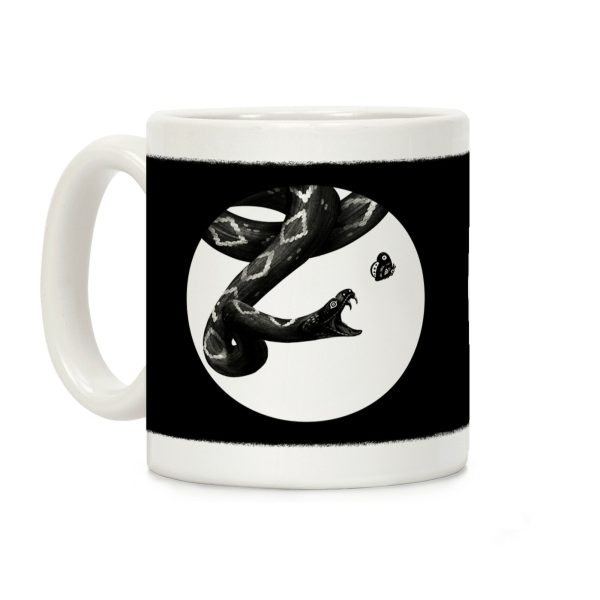 Deadly Diamonds Rattler and Moth Coffee Mug Deadly Diamonds Rattler and Moth Coffee Mug