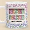 Dear Bestie, Nobody Could Ever Replace You - Bestie Personalized Custom 3D Inflated Effect Printed Mug - Gift For Best Friends, BFF, Sisters Dear Bestie, Nobody Could Ever Replace You - Bestie Personalized Custom 3D Inflated Effect Printed Mug - Gift For Best Friends, BFF, Sisters