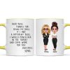 Dear Boss Personalized Mug, Funny Christmas Gift For Boss